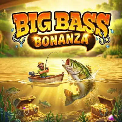 Big Bass Bonanza game artwork at Goldenbet Casino for UK players
